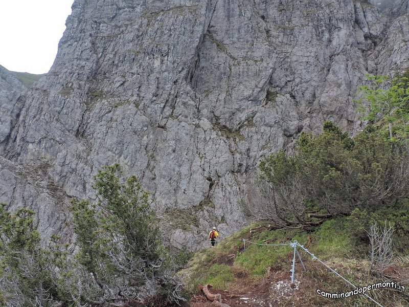 29 Ferrata MAURIZIO Anticima est Monte Alben.JPG -           